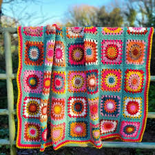granny square blanket